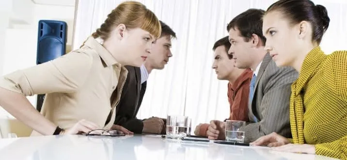 Razones de los conflictos en un equipo