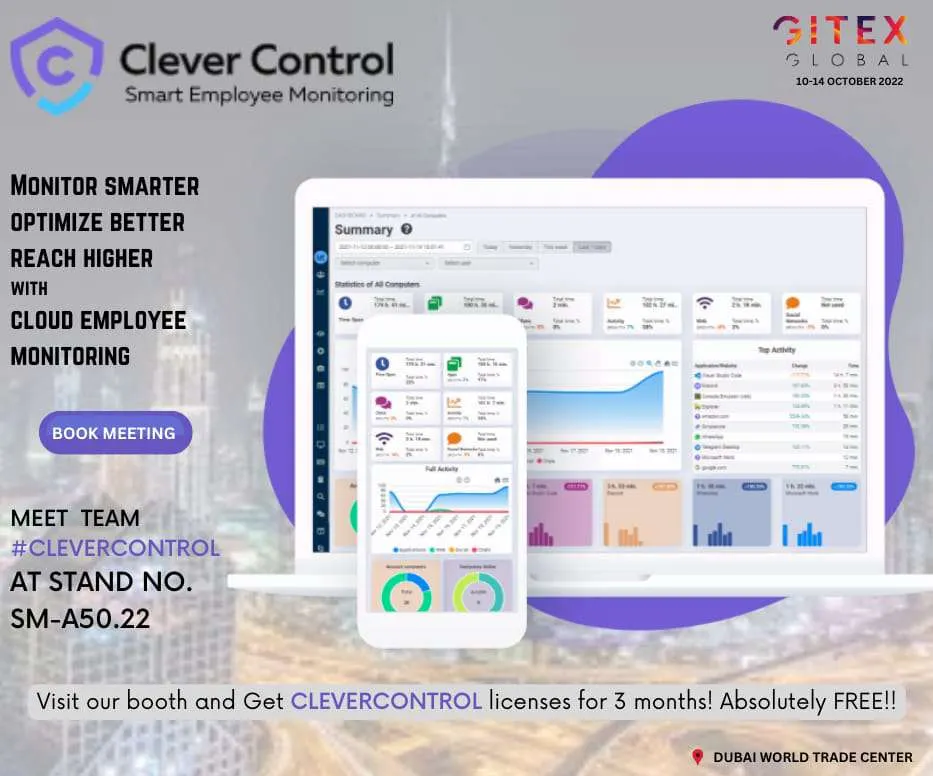 CleverControl apre un ufficio di rappresentanza negli Emirati Arabi Uniti e partecipa alla fiera GITEX 2022