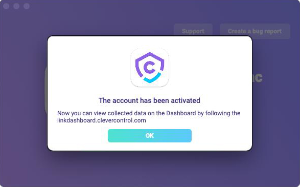 Account activation
