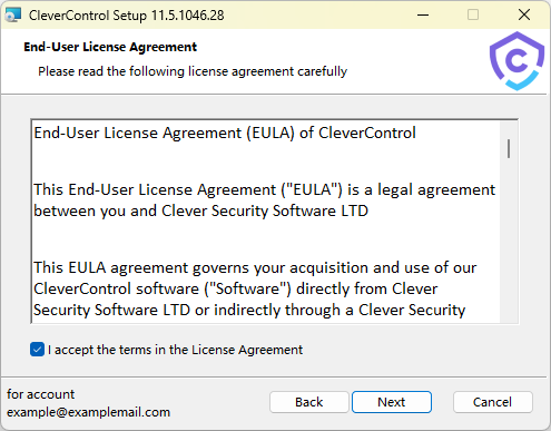 End-user license agreement