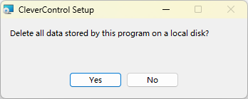Keep collected data option