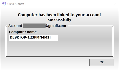 Installation successfully completed